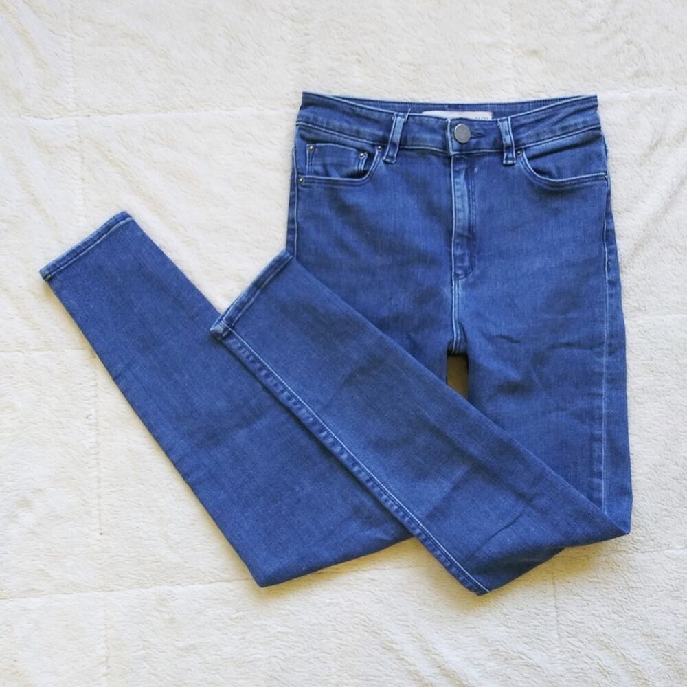 ASOS High‎ Rise Skinny Leg Jeans